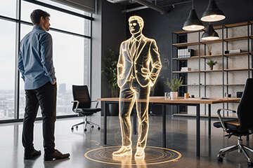 چگونه «ارتباط هولوگرافیک» مرز بین دنیای مجازی و واقعی را از بین می‌برد؟