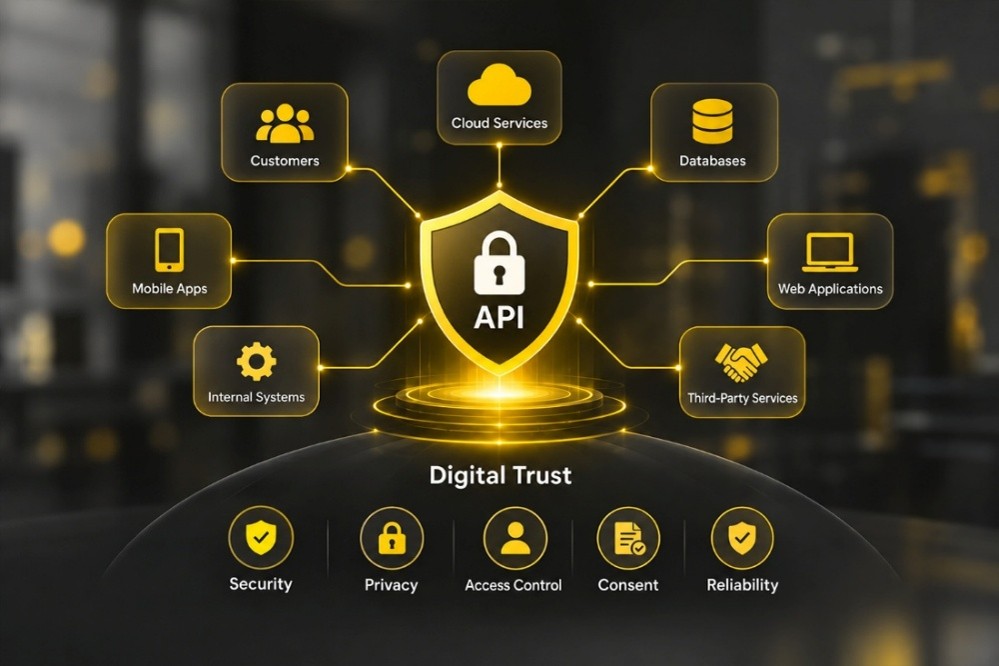 ارتباط API امن با اعتماد دیجیتال و خدمات سازمانی